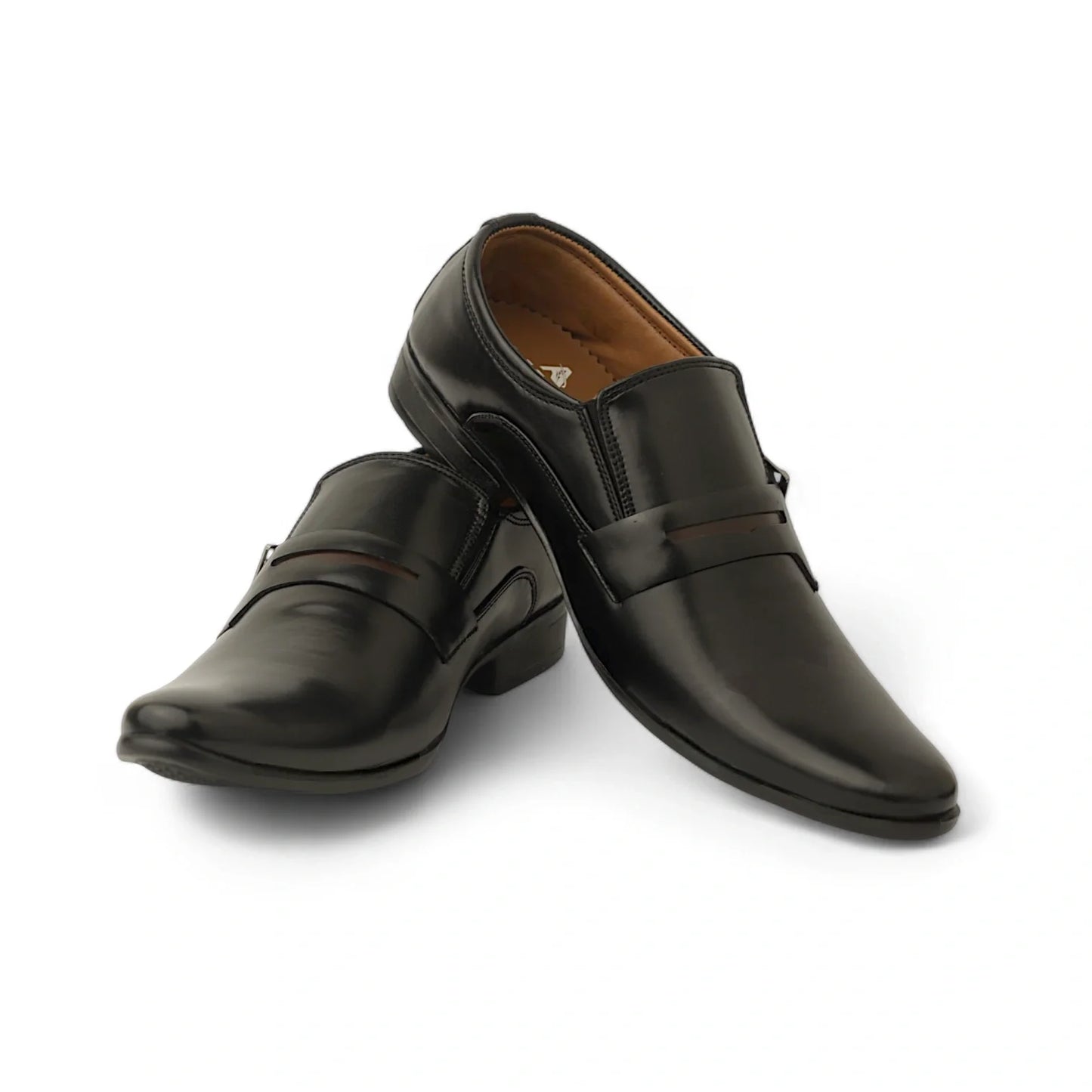 Formal Shoes AK-31 Black Buckle Design